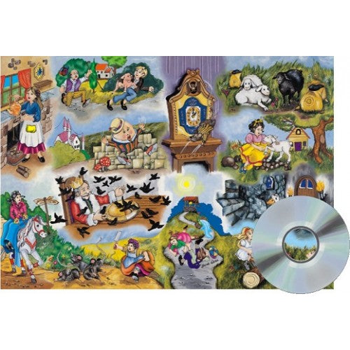 Look And Listen Floor Puzzle - Nursery Rhymes