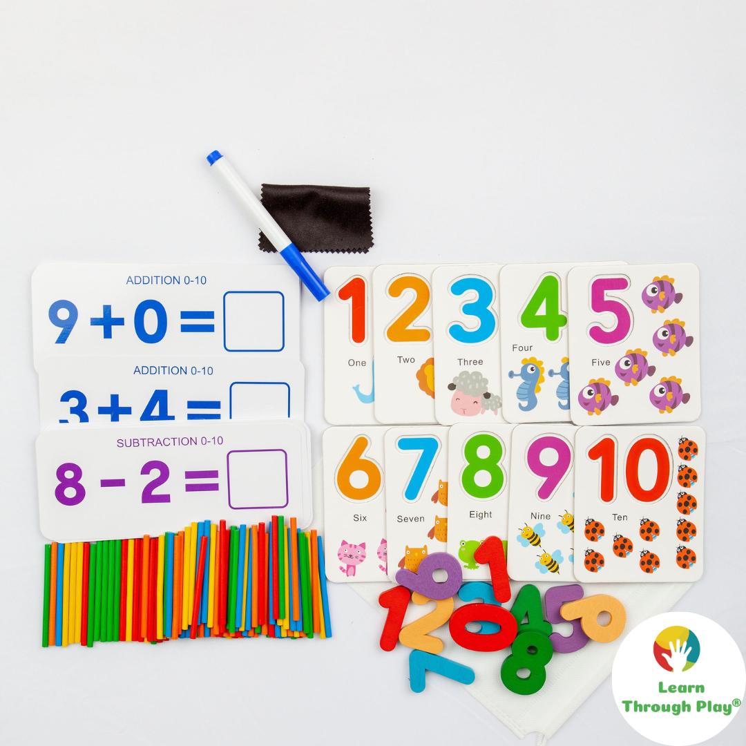 Let's Learn ! Bundle Offer - Spelling Set And I Love Maths Set