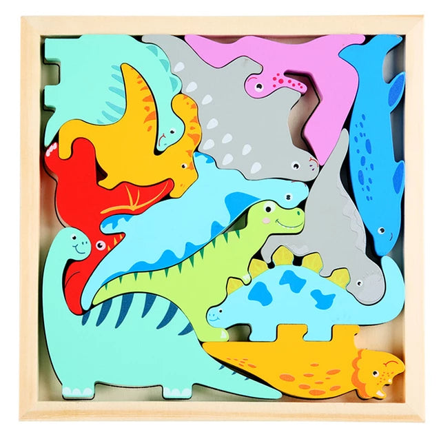 Wooden 3D Puzzle