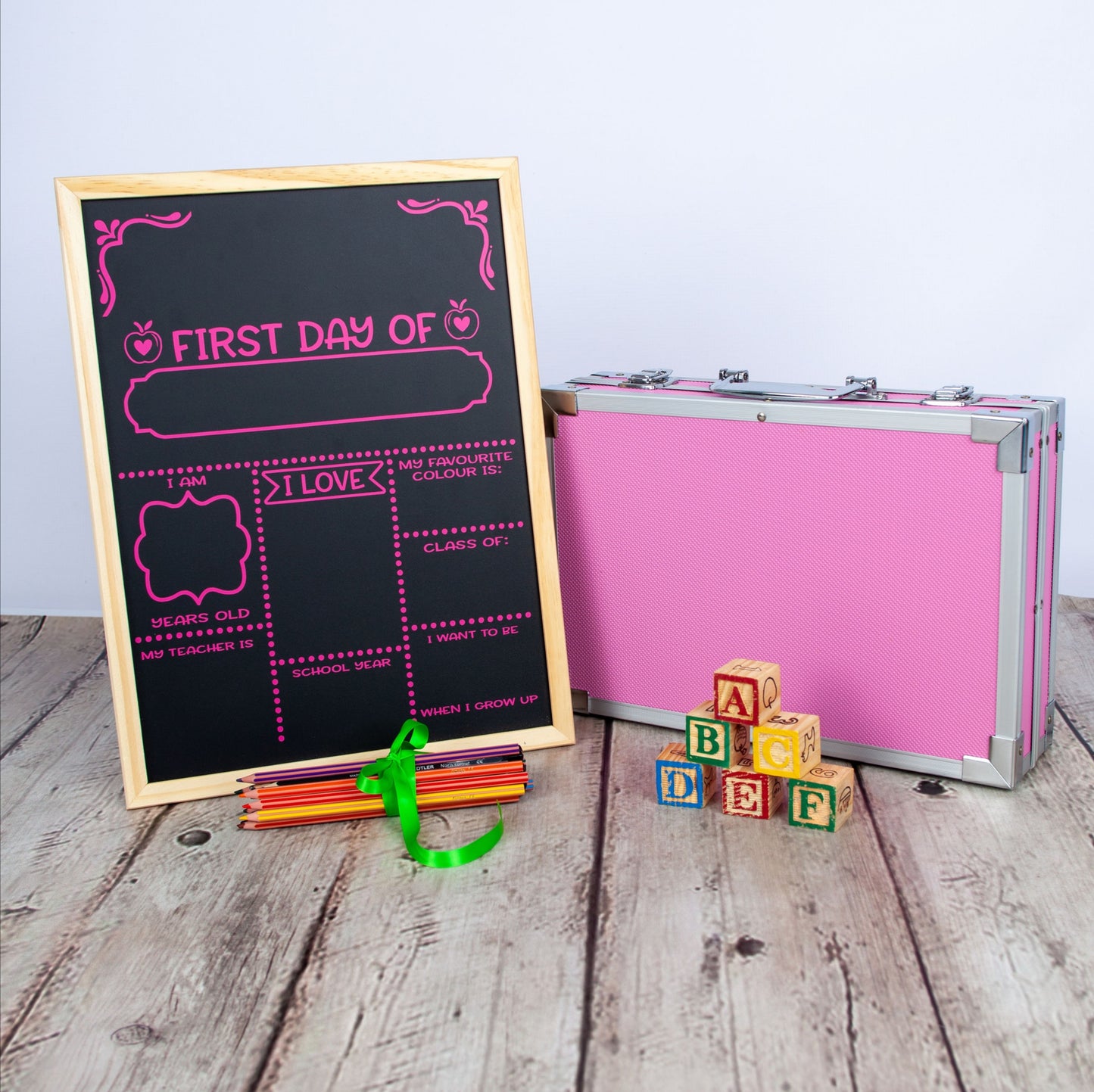 First Day Of School Board - English