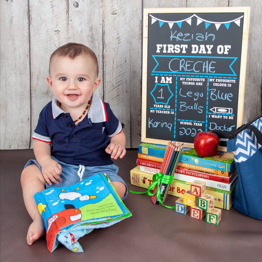 First Day Of School Board - English