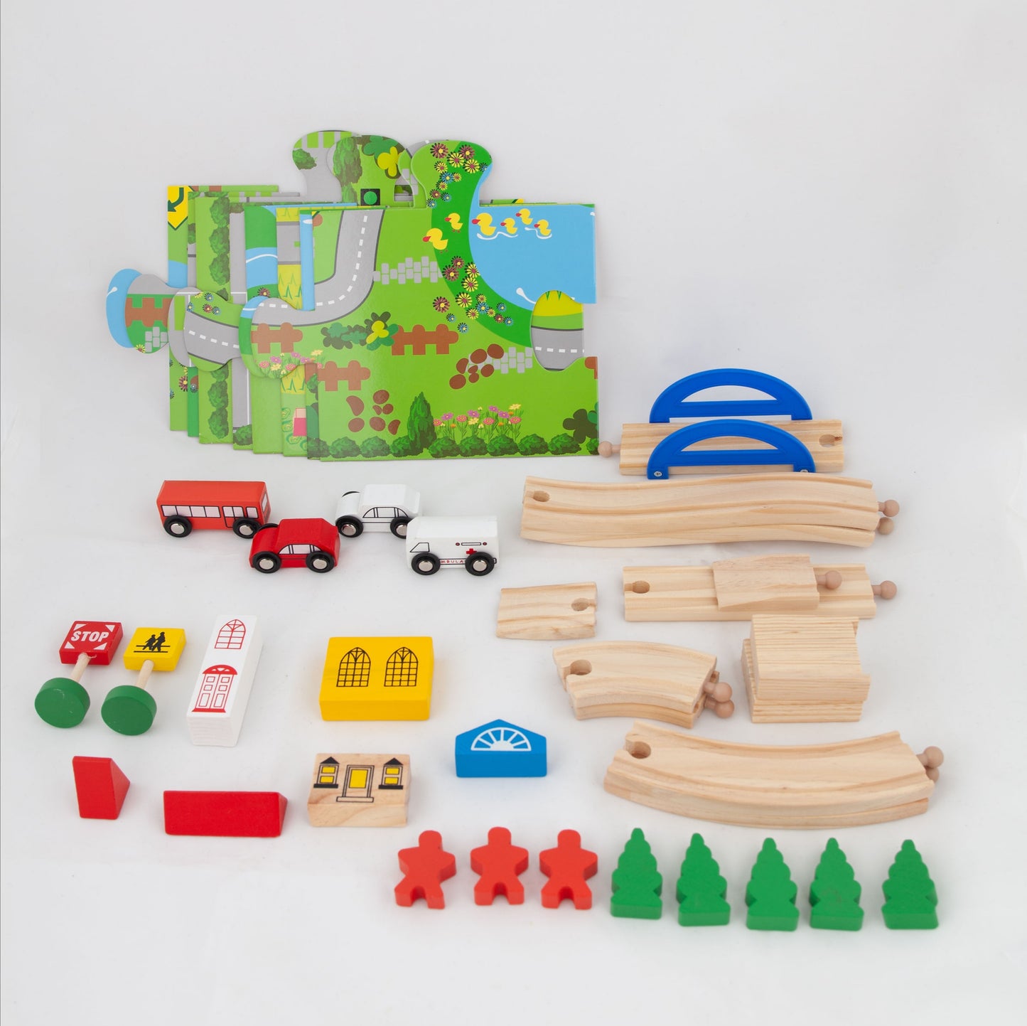 Railway Overpass Set - Car Track Set