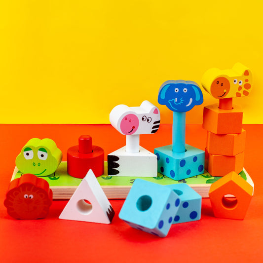 Animal Geometric Stacker