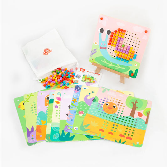 Pattern Board Small Peg - Tooky Toy