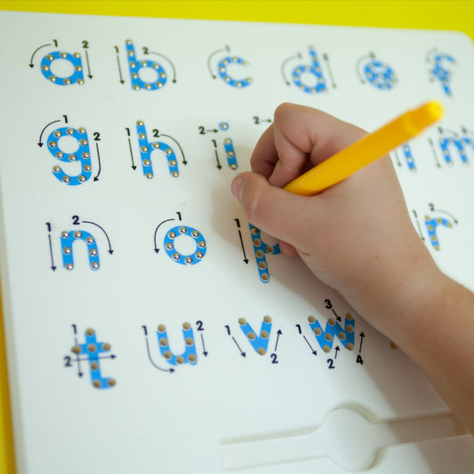 Magnetic Alphabet Tracing Board - Lowercase