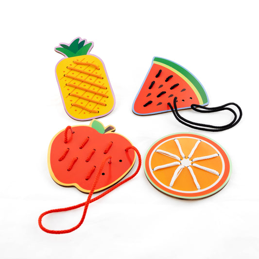 Wooden Threading Fruit
