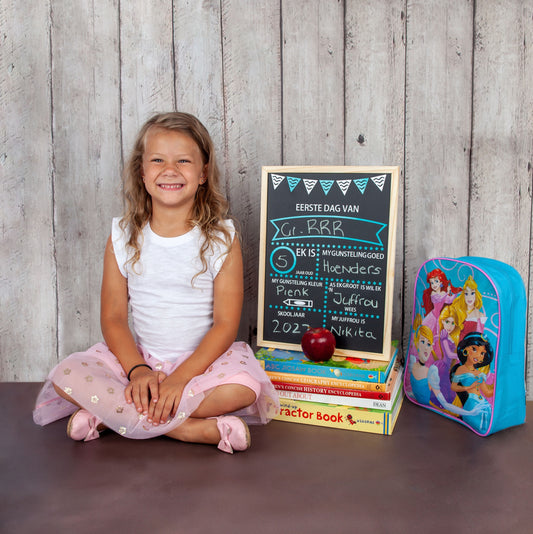 First Day Of School Board - Afrikaans