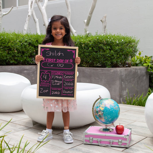 First Day Of School Board - English