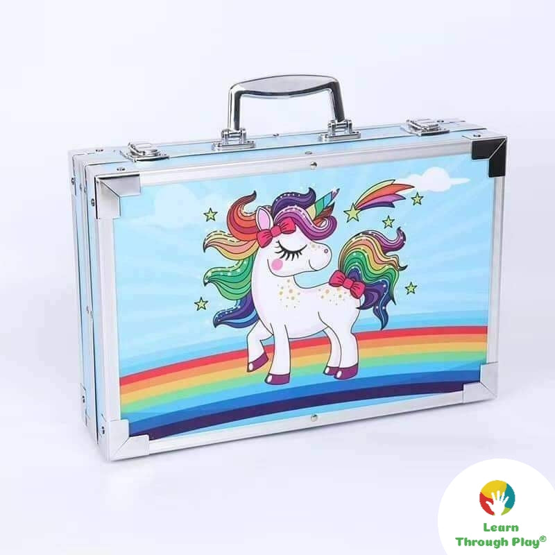 145 Piece Art Case - Unicorn