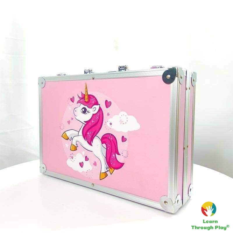145 Piece Art Case - Unicorn