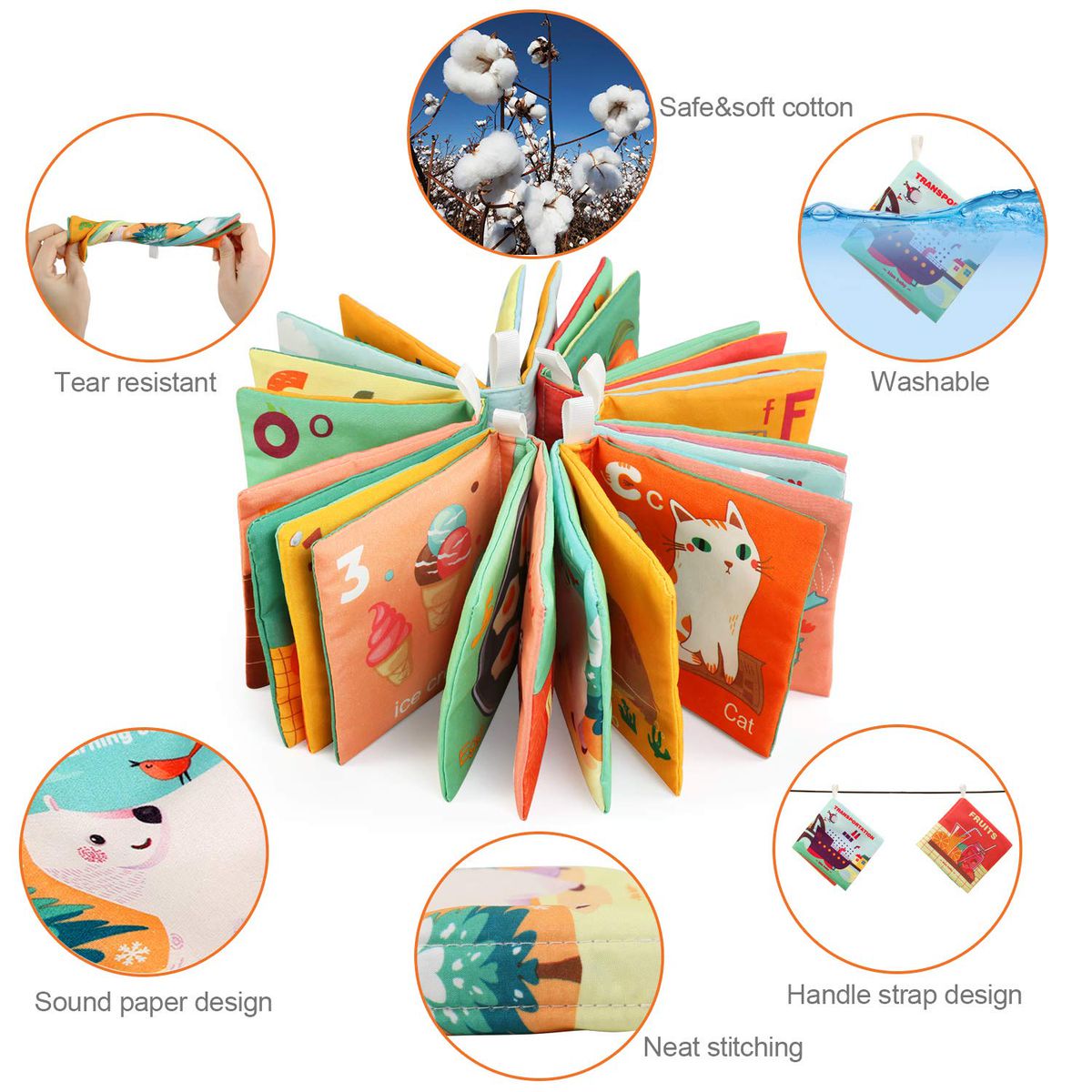 Early Learning Cloth Bookset