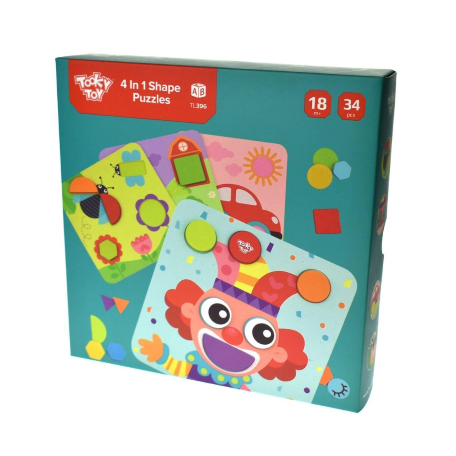 4 in 1 Shapes Puzzle
