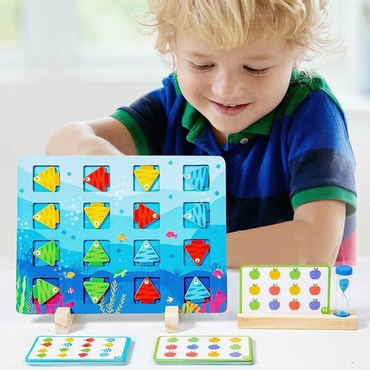 2 in 1 Magnetic Matching Game