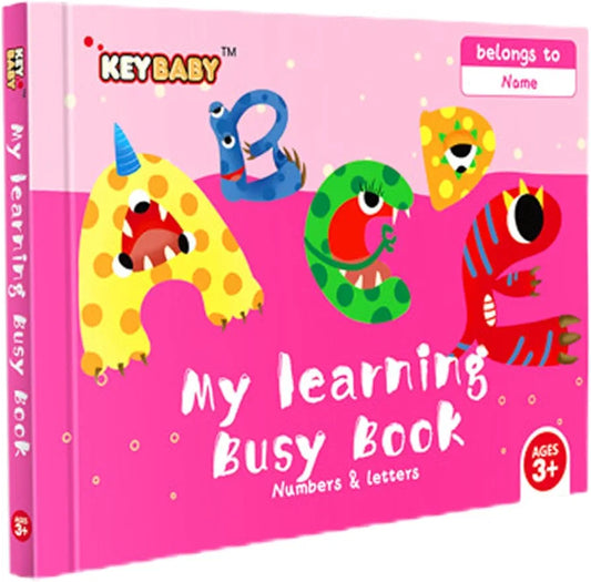 My Learning Busy Book - Numbers and Letters