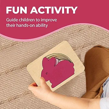 Montessori Wooden Multi-layer Puzzles