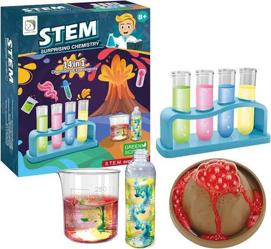 STEM Surprising Chemistry - 14 in 1 Chemistry Experiments