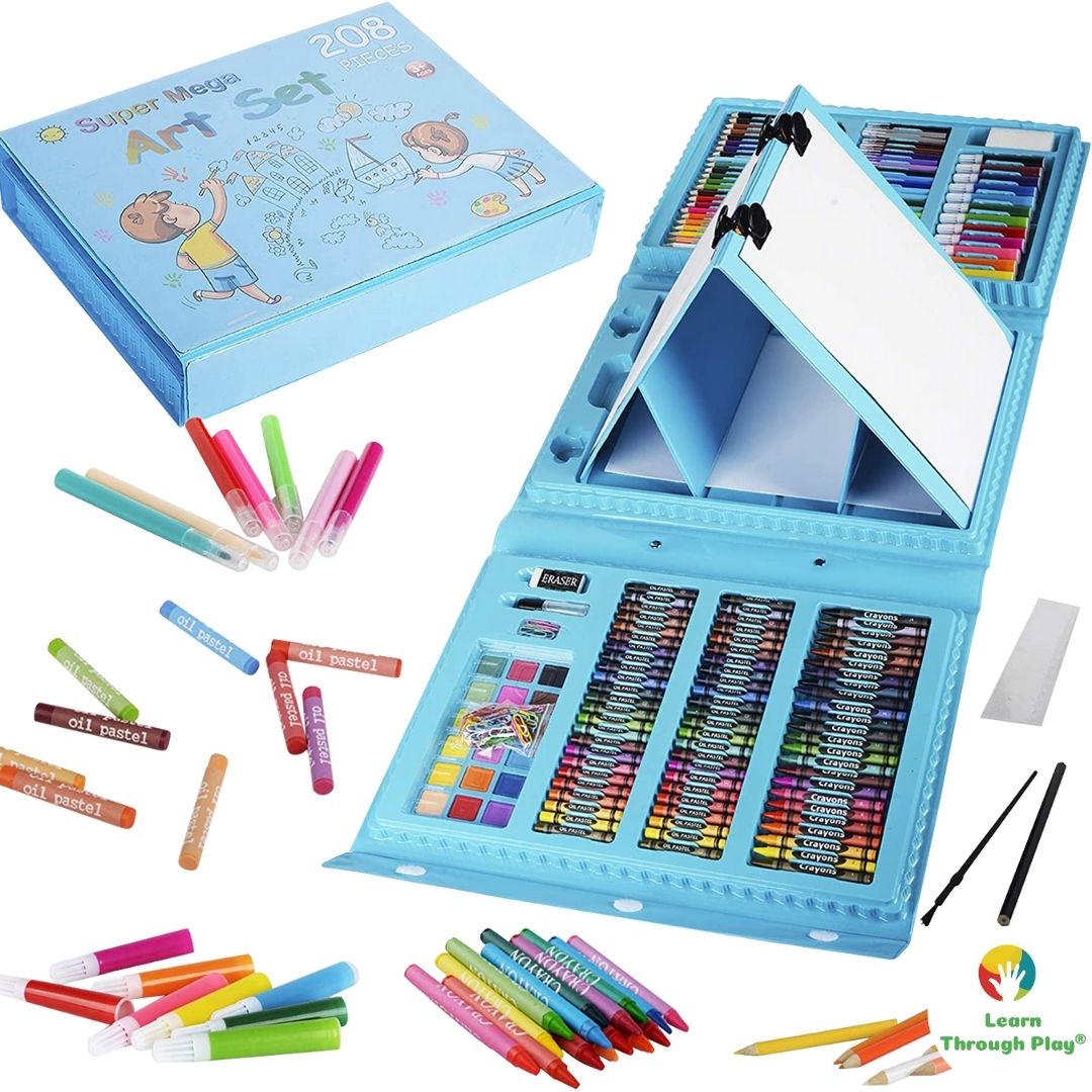 208 Piece Super Mega Art Set