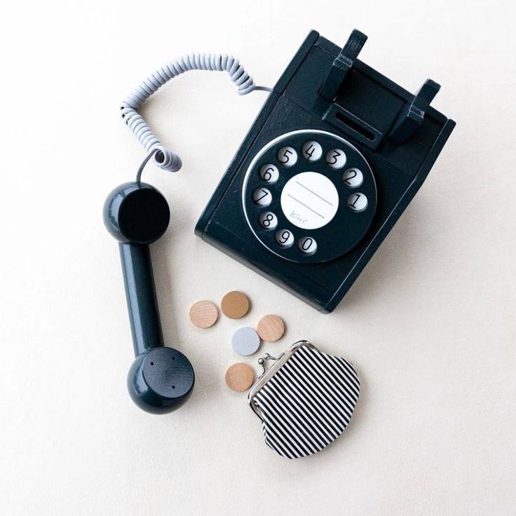 Retro Wooden Telephone