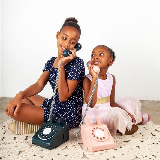 Retro Wooden Telephone