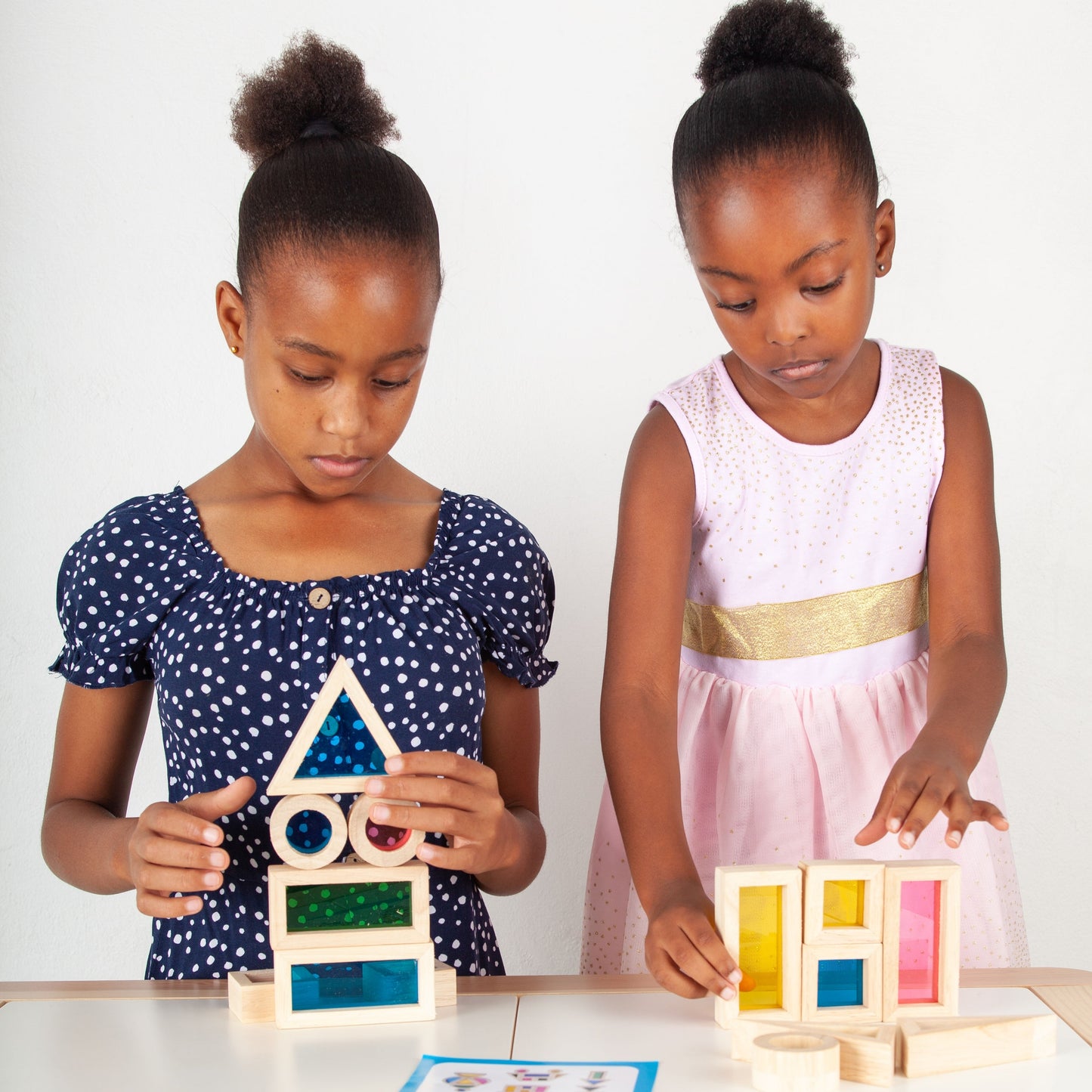 Wooden Rainbow Blocks