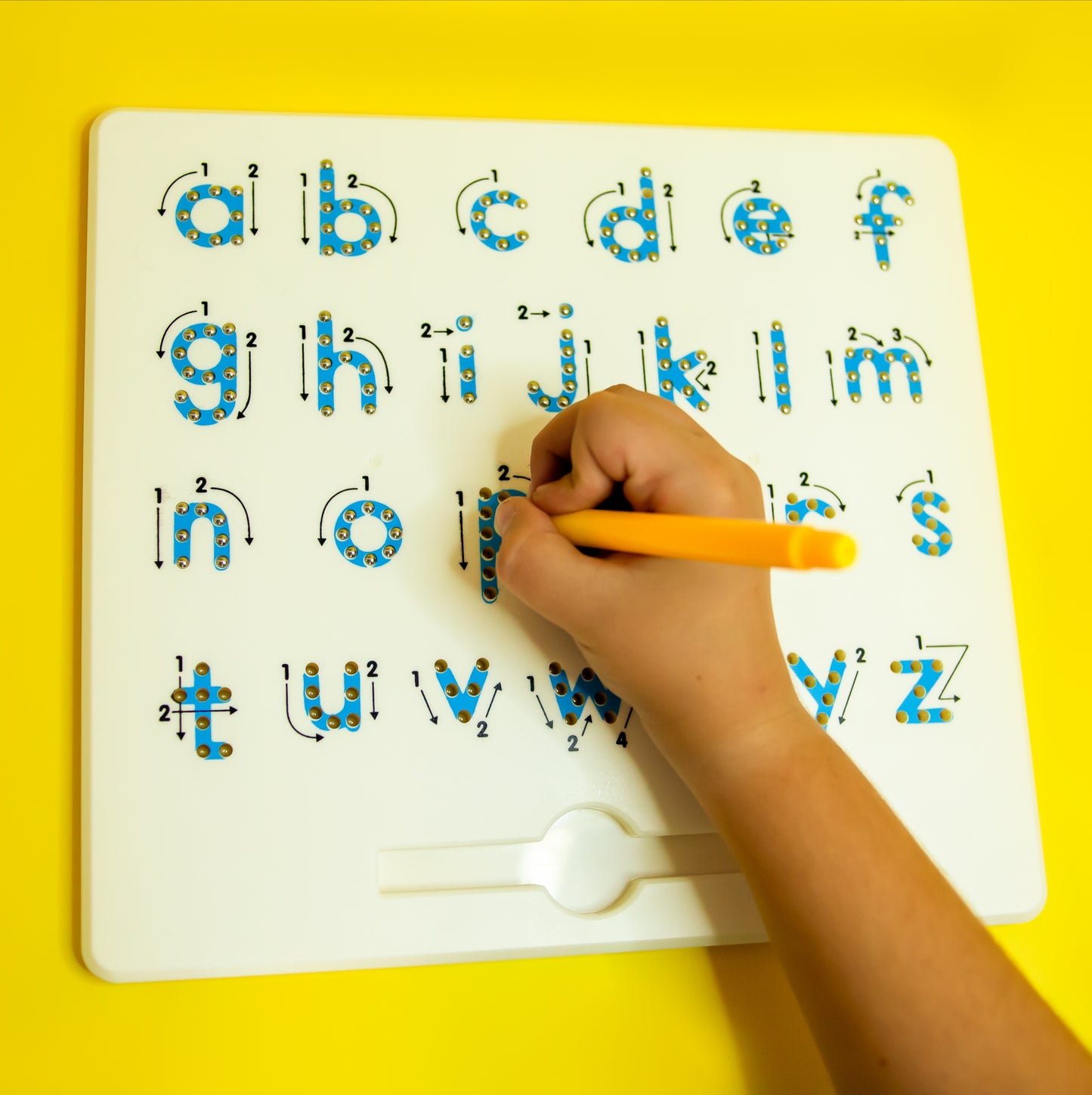 Magnetic Alphabet Tracing Board - Lowercase