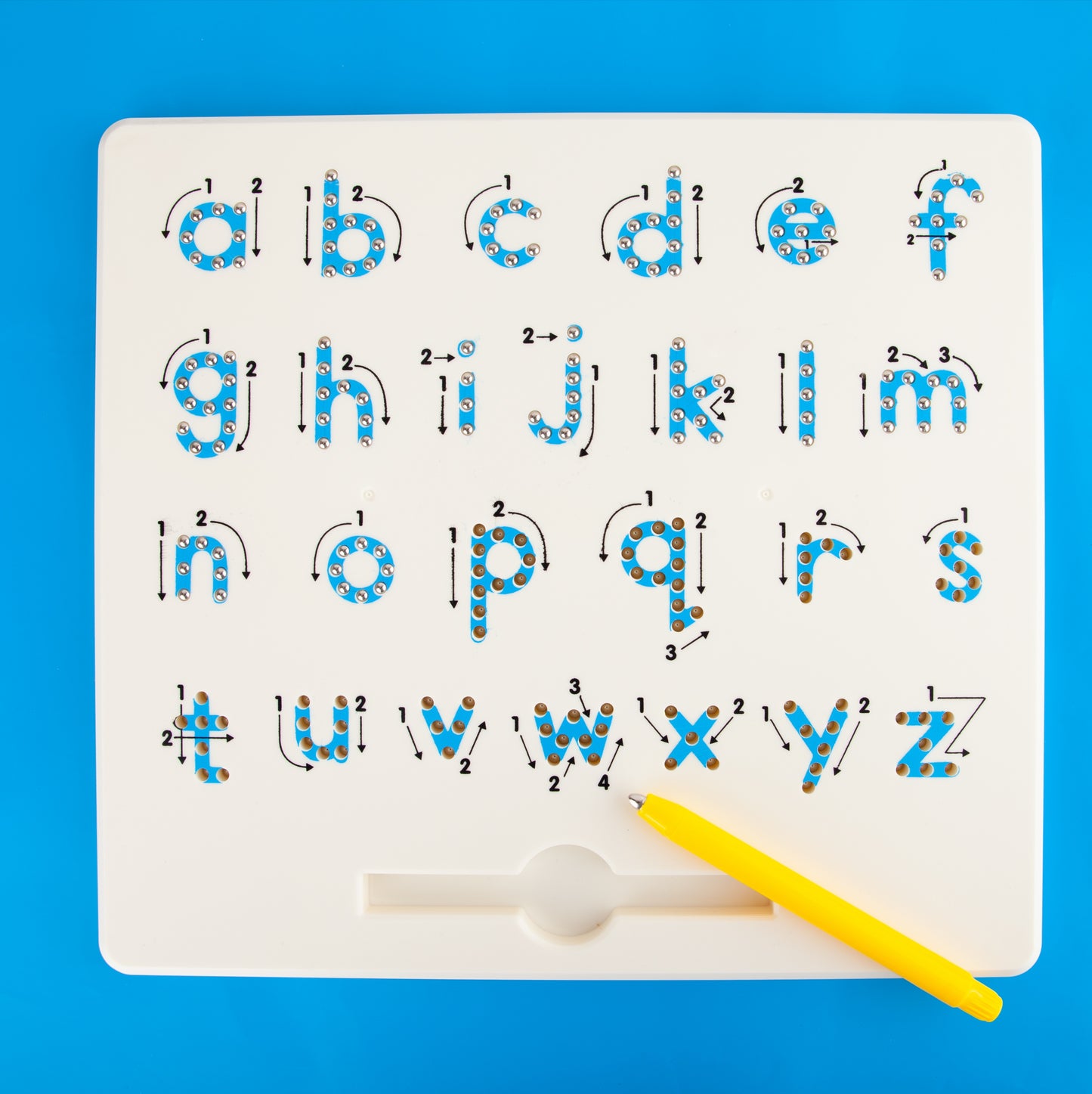 Magnetic Alphabet Tracing Board - Lowercase