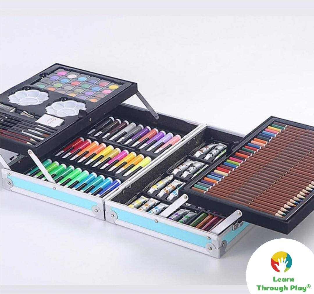 145 Piece Art Case - Unicorn