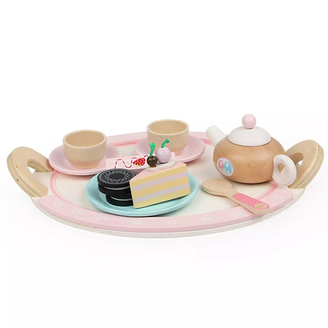 Wooden Tea Set